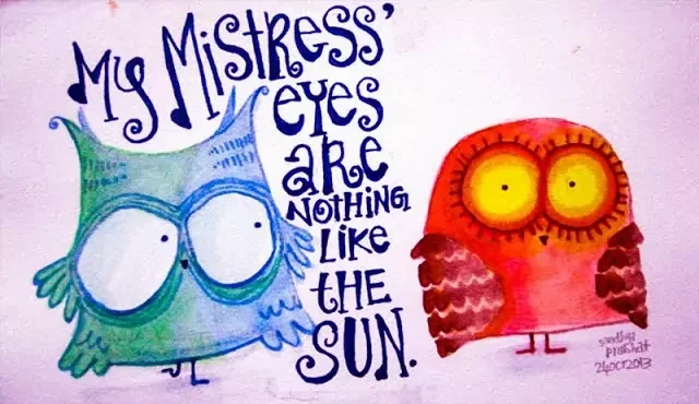 Complete Analysis on Shakespeare's Sonnet No. 130, "My Mistress' Eyes are nothing like the Sun"