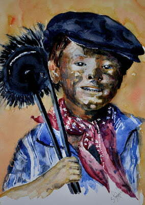 A Comparative Study on Blake’s two “Chimney Sweeper Poems” A Comparative Study on Blake’s two “Chimney Sweeper Poems”