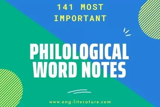 141 Most Important Philological Word Notes