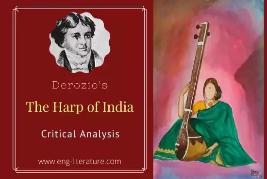 Derozio's "The Harp of India" : Critical Analysis or As a Patriotic Poem