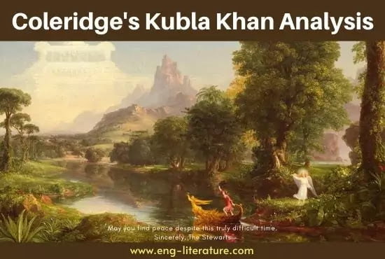 kubla khan analysis