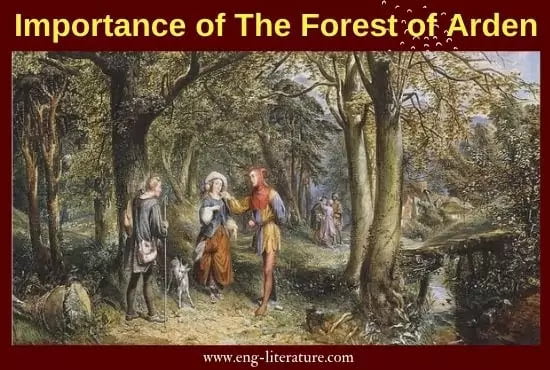 Importance of the Forest of Arden in As You Like It I As You Like It Setting Analysis