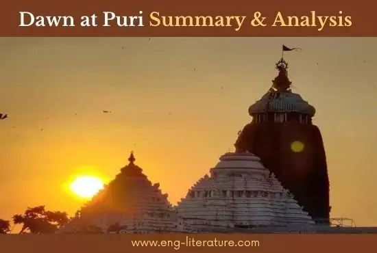 Dawn at Puri by Jayanta Mahapatra Summary and Analysis