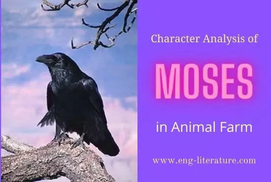 Moses | Character Analysis in Animal Farm by George Orwell - All About  English Literature