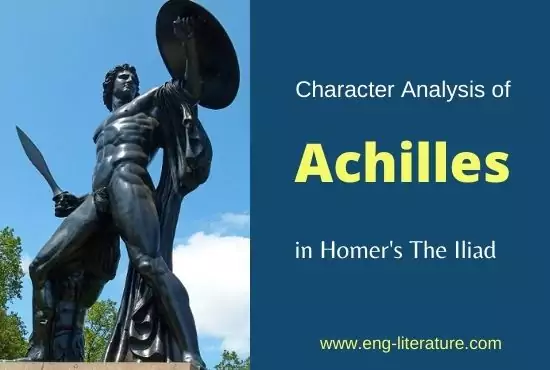 Character Analysis of Achilles in Homer's The Iliad