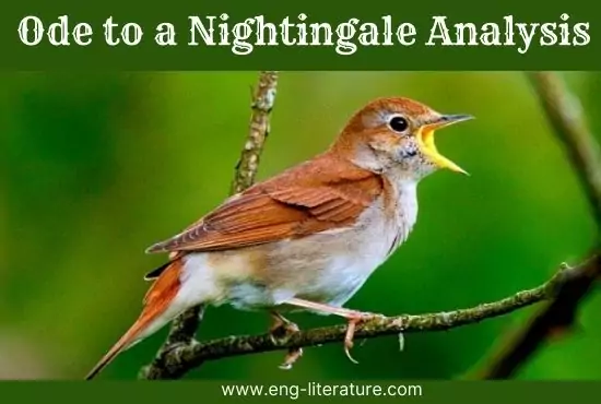 Ode to a Nightingale by John Keats Analysis