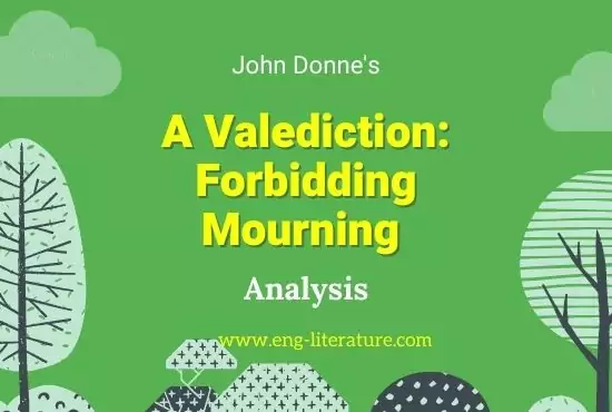 A Valediction Forbidding Mourning by John Donne | Analysis