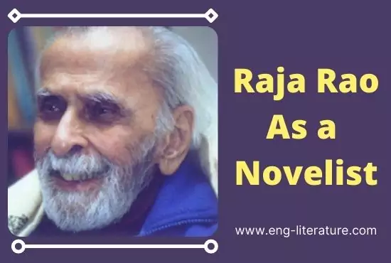 Raja Rao as a Novelist