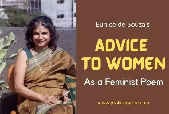 Advice to Women as a Feminist Poem