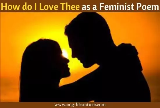 How do I Love Thee as a Feminist Poem