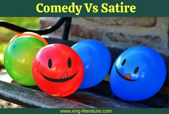 Difference Between Comedy and Satire