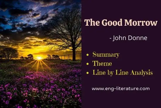 The Good Morrow | Summary, Theme, Line by Line Analysis