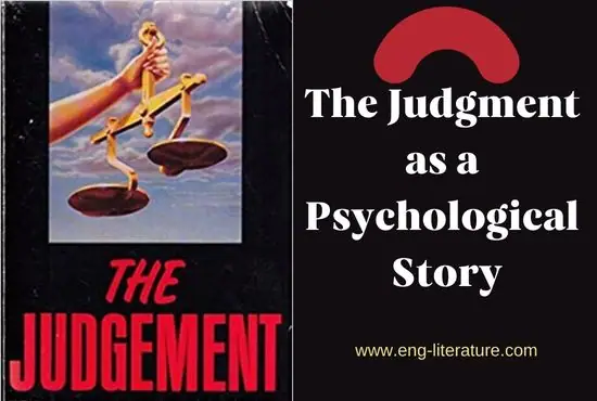 The Judgment as a Psychological Story