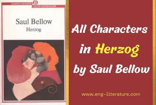 List of Characters in Herzog by Saul Bellow