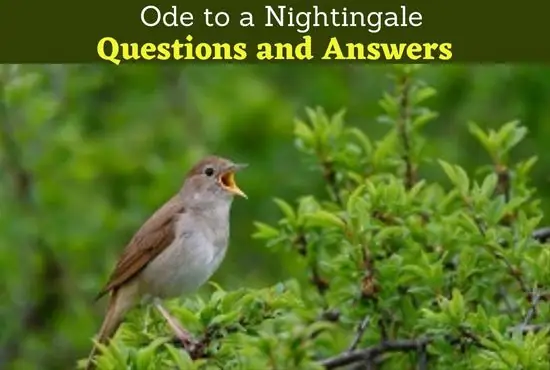 Ode to a Nightingale by John Keats | Questions and Answers