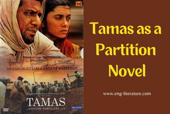 Tamas as a Partition Novel